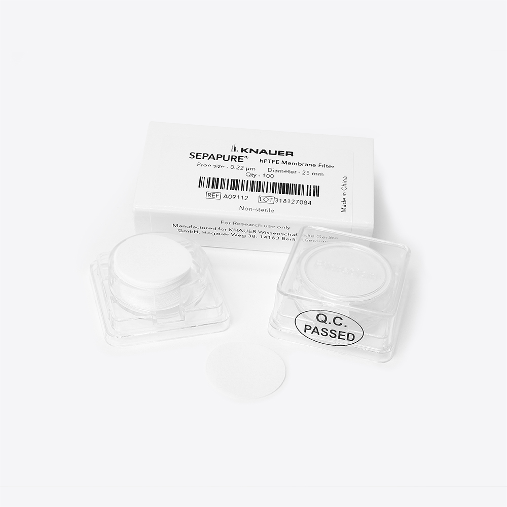 Sepapure® Membrane Disc Filter hPTFE, 0.22 µm, 25 mm