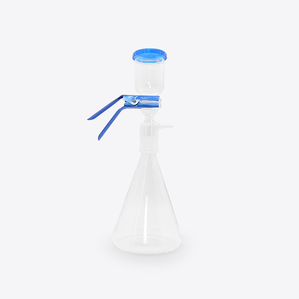 Glass Vacuum Filter Set for 47 mm Membrane Disc Filters, Ground Glass Joint, 2000 mL