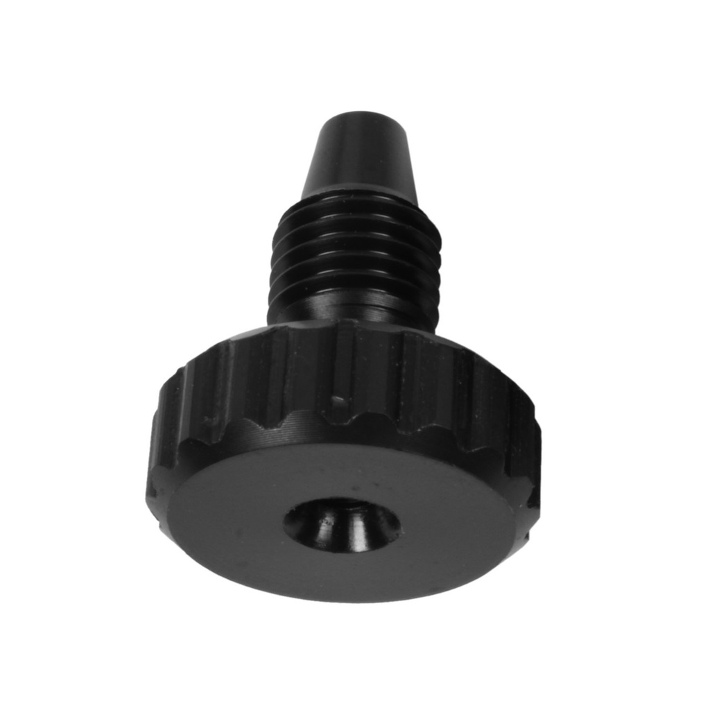 10 Bushings for 1/8", polymer, short, with integrated sealing cone, M8x1, knurled