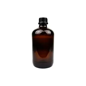 Set of 3 eluent bottles for preparative systems, 2500 ml, brown, incl. caps for eluent tubing, 4.2mm GL45