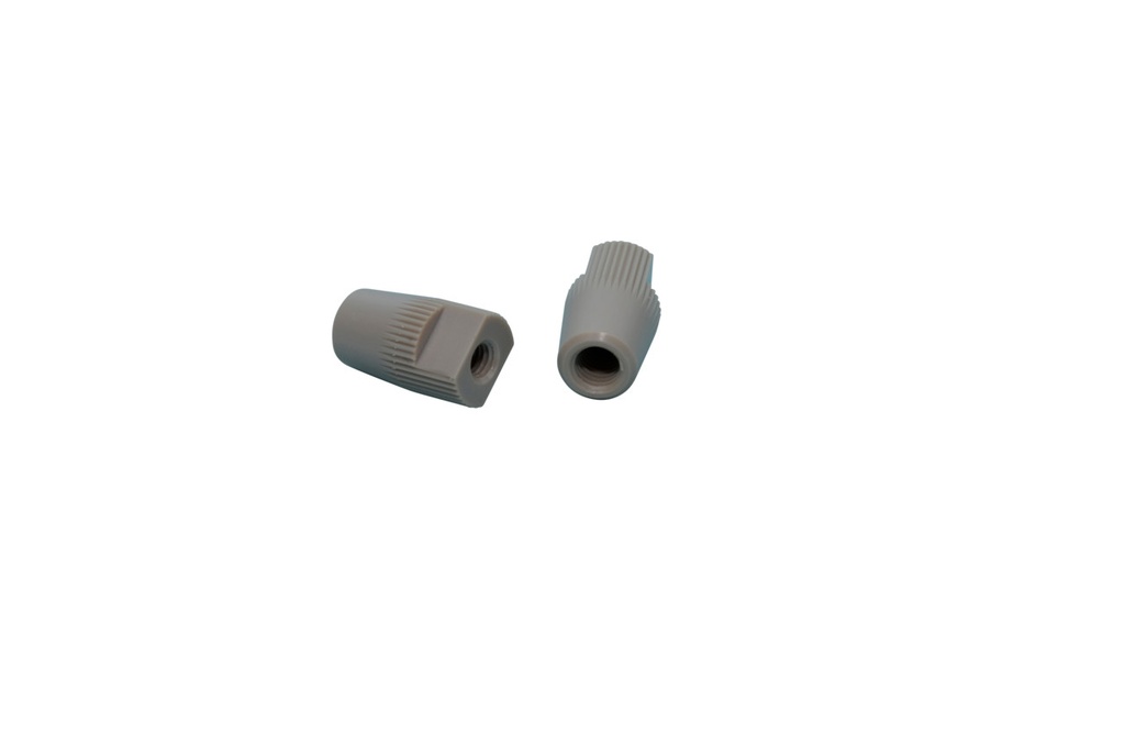 Adapter, PEEK, bis 70 bar 10-32 UNF Innengewinde auf auf 1/4-28 UNF Innengewinde, Bohrung 0,4 mm, 2 Stück