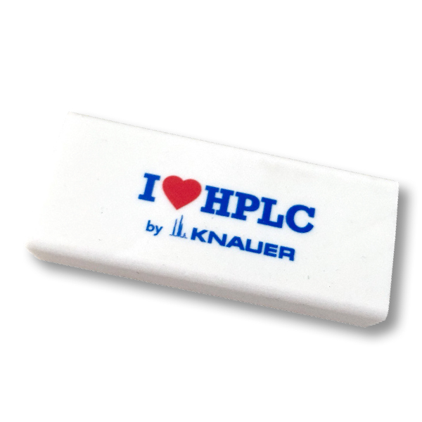 Eraser "I love HPLC"