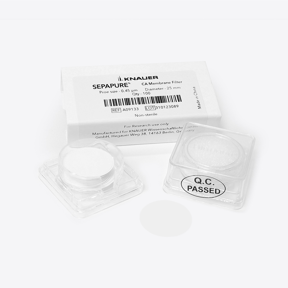 Sepapure® Membranfilter CA, 0,45 µm, 25 mm 100 St