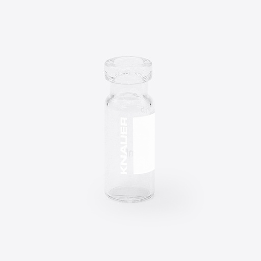 [A09322] Clear Glass Crimp Top Vials, ND 11, 1.5 mL, 100 Pcs