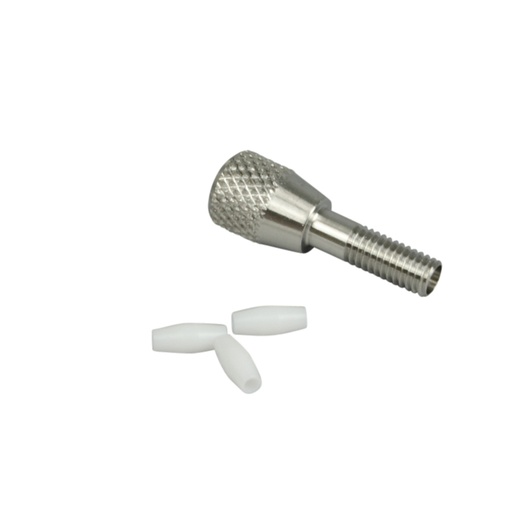 [A1069] DYNASEAL connection system for 1/16", 5 long bushings, 5 Biconical sealing rings Polymer