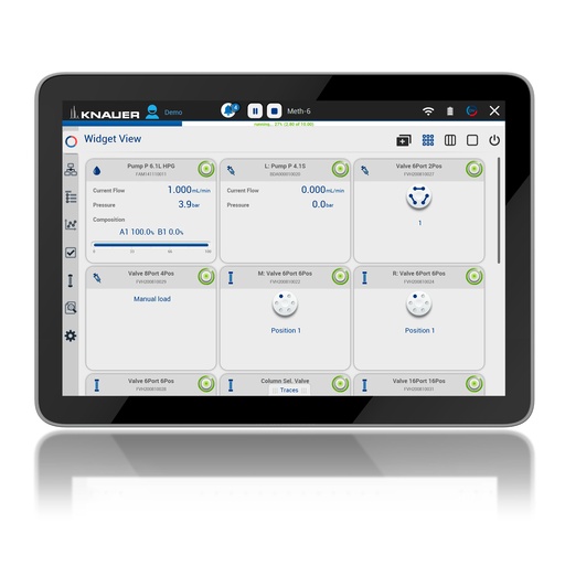 [A9608] Mobile Control license Data with tablet EU with data acquisition Windows Pro / WIFI and tablet mount