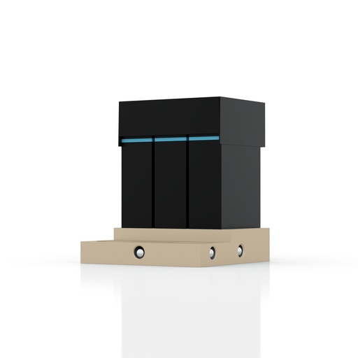 [AZZ10AB] NDG-BLOCK FÜR PUMPE P 2.1L ternär, PEEK max. Flussrate 220 ml/min