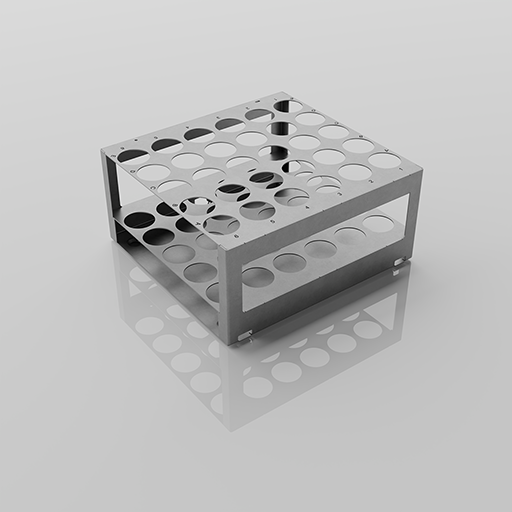 [AFR03] Rack für 30 Gefäße je 50 ml (31 mm) - FC 6.1 Fraktionssammler