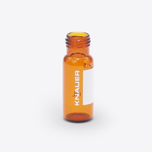 [A09300] Amber Glass Short Thread Vials, ND 9, 1.5 ml, 100 pcs.