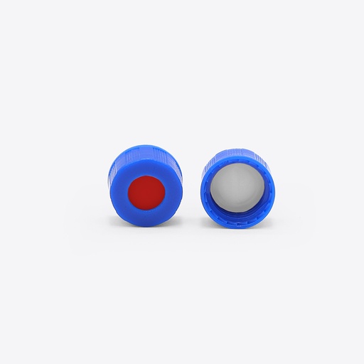 [A09304] Screw Cap, ND 9, PTFE/Silicone Septum, 100 pcs.