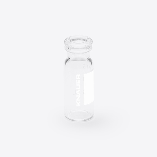 [A09342] Clear Glass Snap Ring Vials, ND 11, 1.5 ml, 100 pcs.