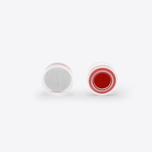 [A09345] Snap Ring Cap, ND 11, Pre-Slit PTFE/Silicone Septum, 100 Pcs
