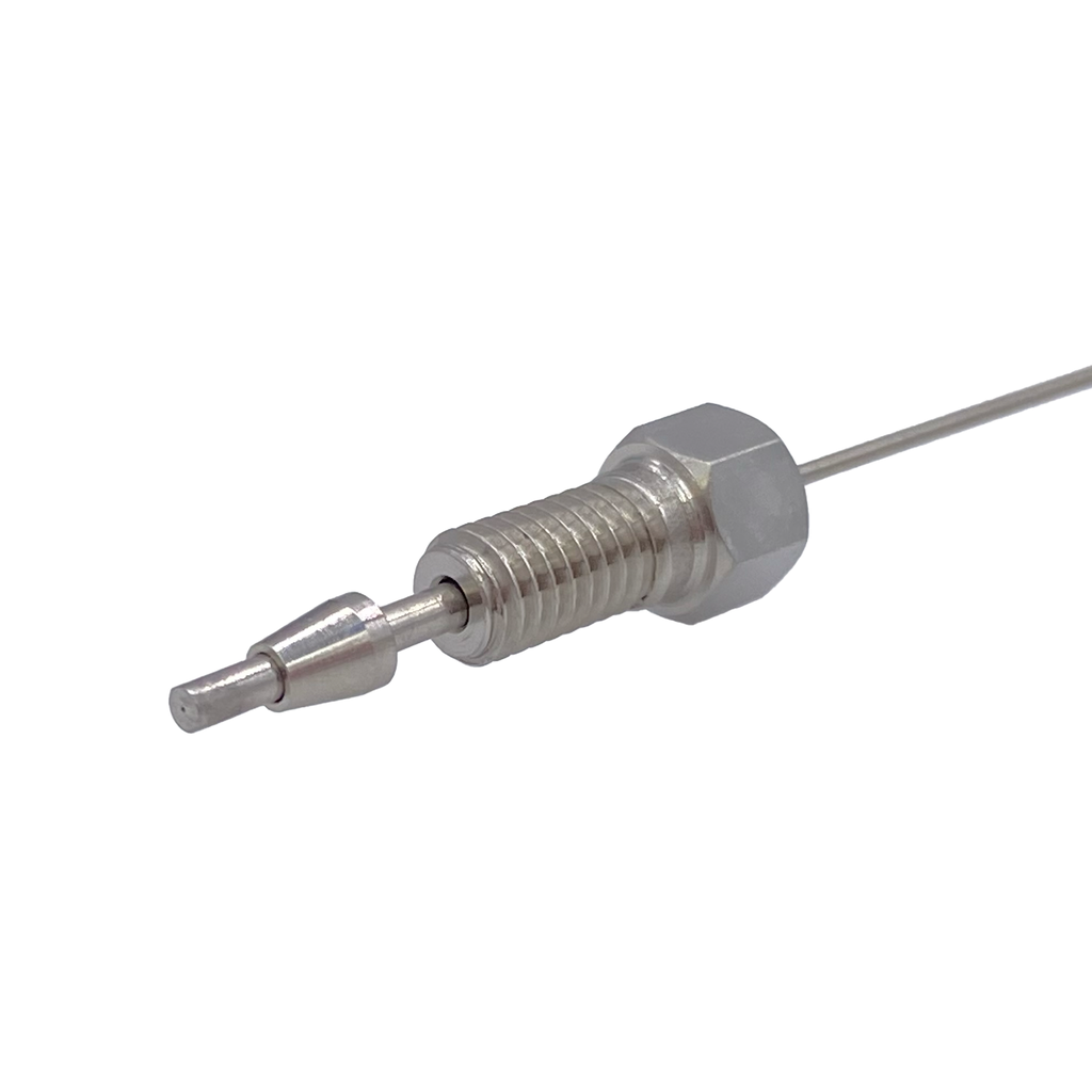 K-Connect Ftting, Standard, Stainless Steel, for 1/16" capillaries, Set of 2, incl. Stainless Steel ferrules    