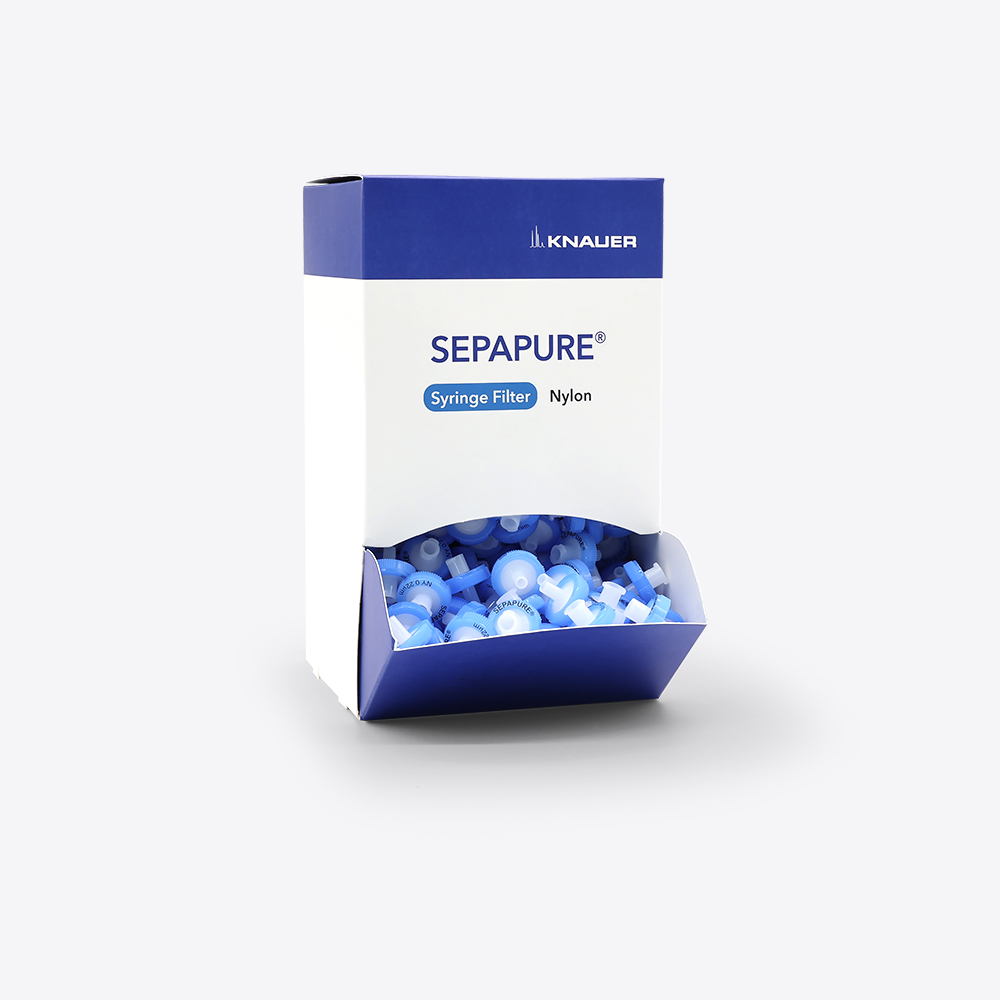 Sepapure® Syringe Filter Nylon Packaging - open