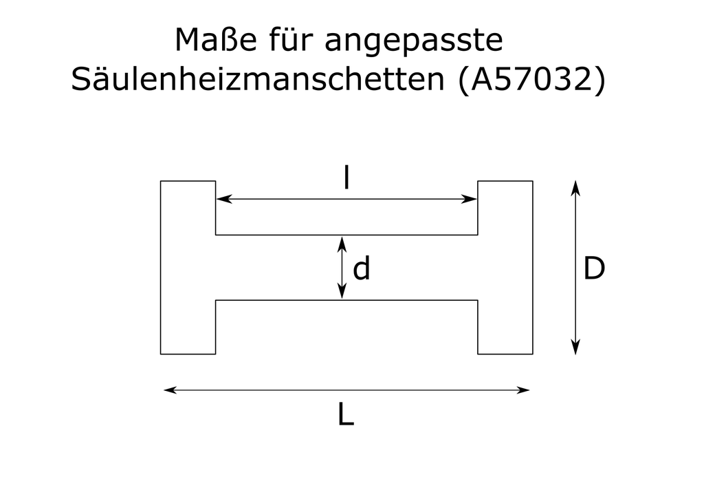 Zeichnung A57032 für Kundenaufträge