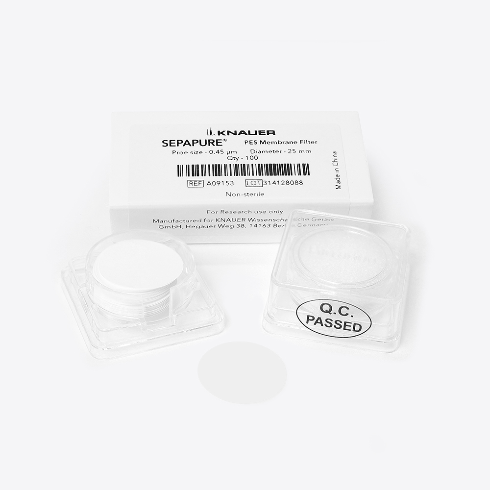 Sepapure® Membrane Disc Filter PES, 0.45 µm, 25 mm
