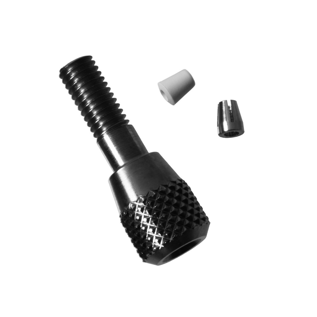 DYNASEAL-Verbindungsystem für 1/16", 3 lange Verschraubun­ gen SSt, 3 Klemmringe und 4 Dicht­ringe