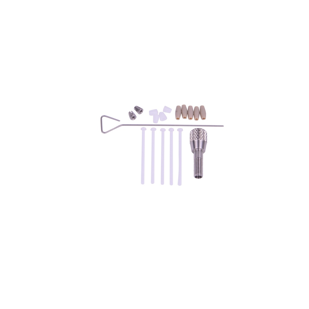 Injection port, stainless steel, 1/16"