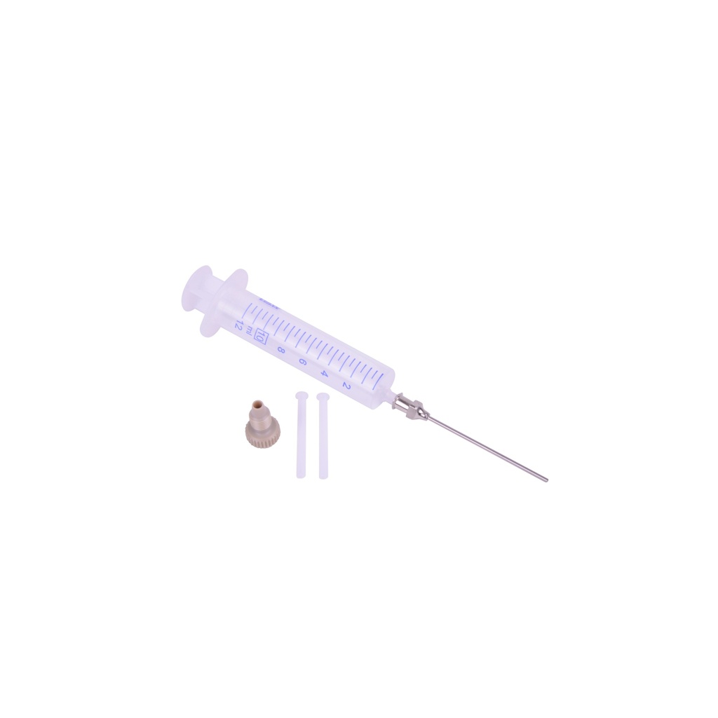 Injection port 1/8'', PEEK, thread M8 x 1