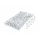 Pack of 100 measuring vessels 0.15 ml
