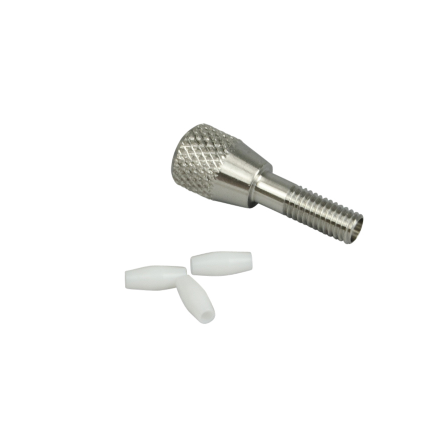 DYNASEAL connection system for 1/16", 5 long bushings, 5 Biconical sealing rings Polymer