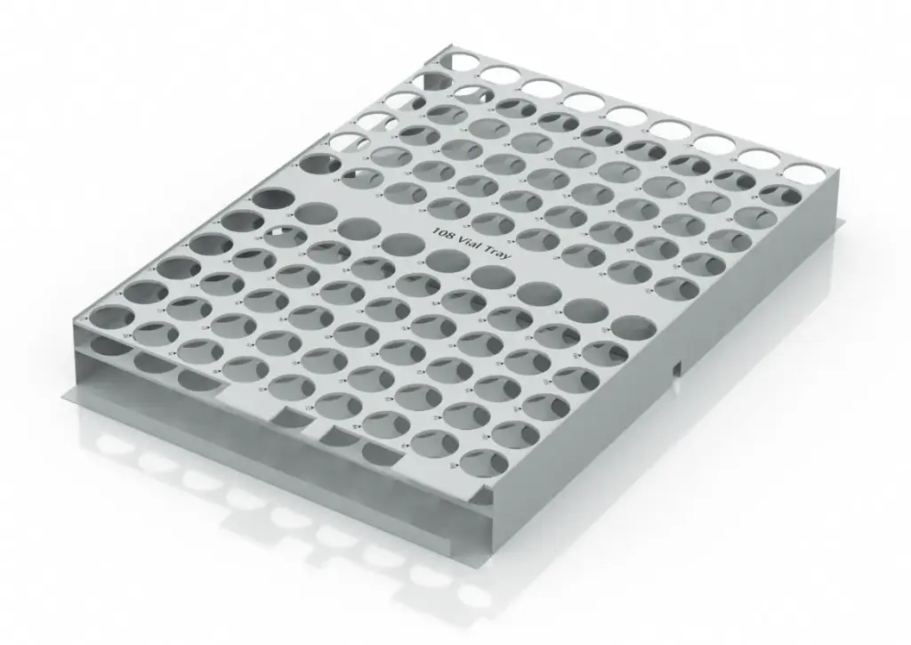 Probentray 108×1,5 ml Vials für AS 3950/6.1 L
