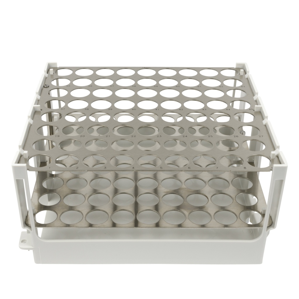 Rack for 72 Falcon® tubes 15 ml for fraction collector Foxy® R1/R2