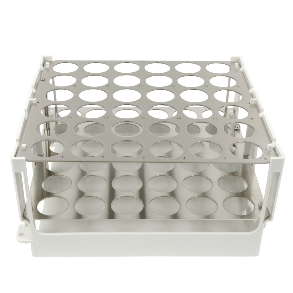 Rack for 36 vials 25 mm for fraction collector Foxy® R1/R2