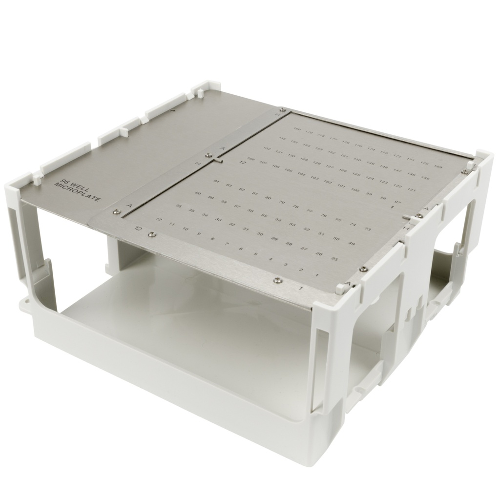 Rack for 2 microwell plates 96 well for fraction collector Foxy® R1/R2