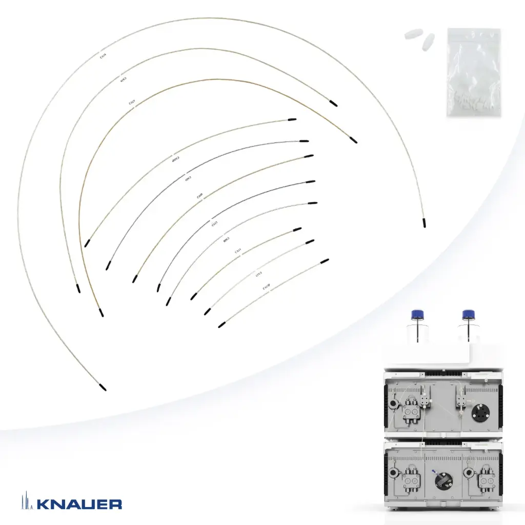Refill-Kit IJM NanoScaler PEEK capillary set without screw fittings
