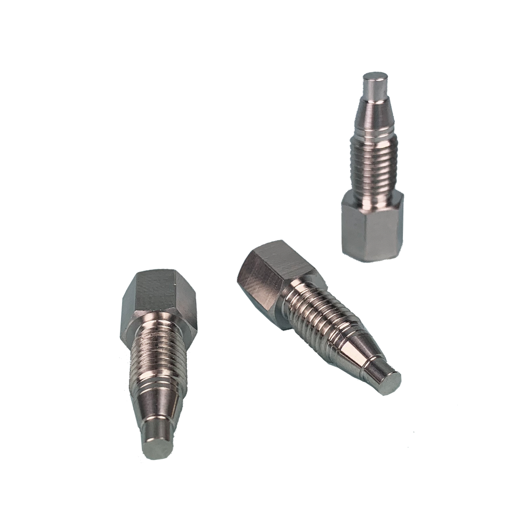Blind fitting, sst, 1/8" (UNF 1/4-28), 1 pcs.