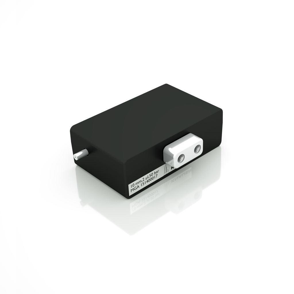 Messzellkartusche LightGuide 1/16'', SSt, 10mm, 2 µl, 50bar 5 ml/min, 0.8 µl Dispersionsv. für AZURA DAD/MWD