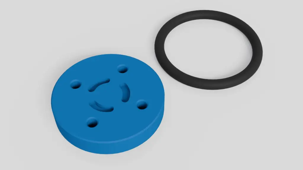 Maintenance Kit Valve - 1/8", 6P-3Ch, PEEK