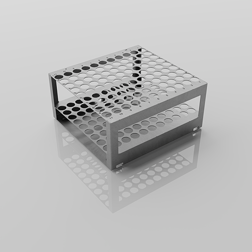 Rack für 99 Gefäße je 15 ml (17 mm) - FC 6.1 Fraktionssammler