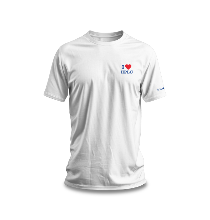 T-Shirt "I love HPLC"