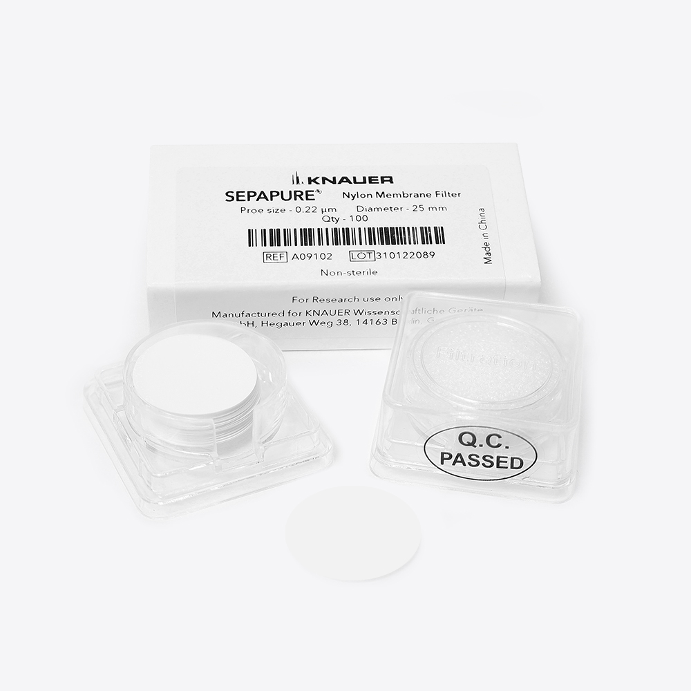 Sepapure® Membranfilter Nylon, 0,22 µm, 25 mm, 100 St