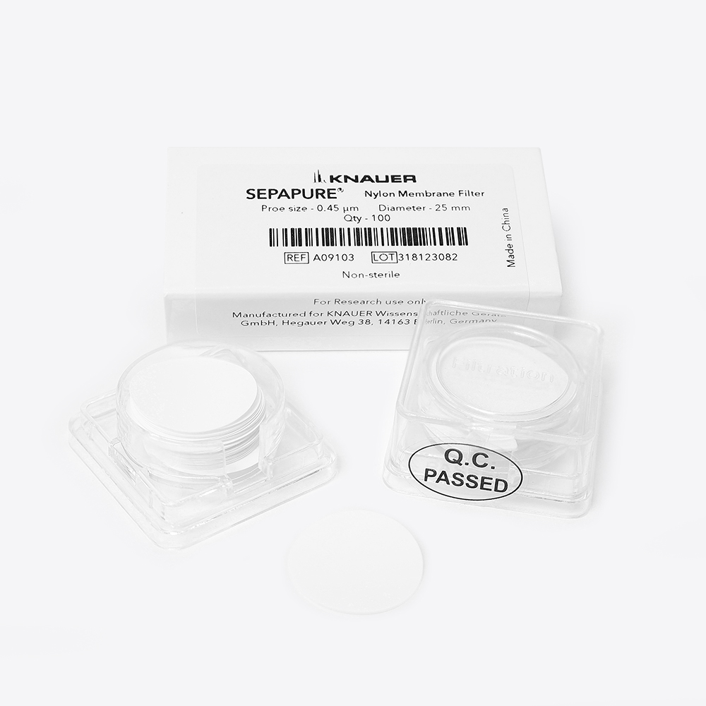 Sepapure® Membranfilter Nylon, 0,45 µm, 25 mm, 100 St