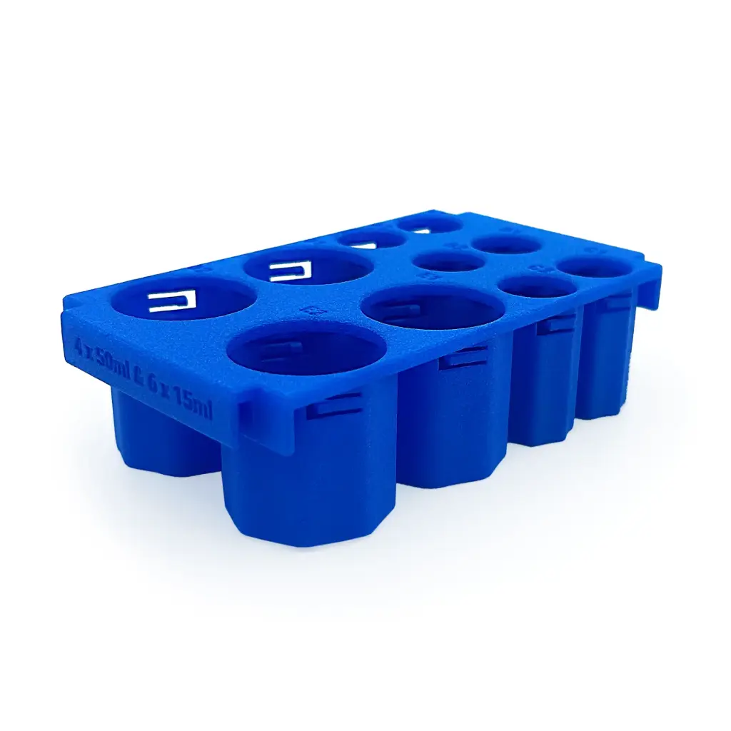 AZURA® SmartClick Storage Box Insert – for centrifuge tubes 6x 15 ml, 4x 50 ml