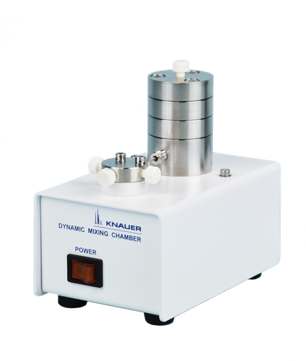 [A0285] Dynamische Mischkammer, Edelstahl, analytisch, 1/16", mit Zubehör 230 V