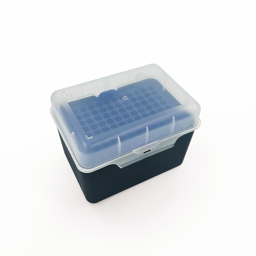 [A09526] Leere Rackboxen für 1000 µl Pipettenspitzen, 8 St