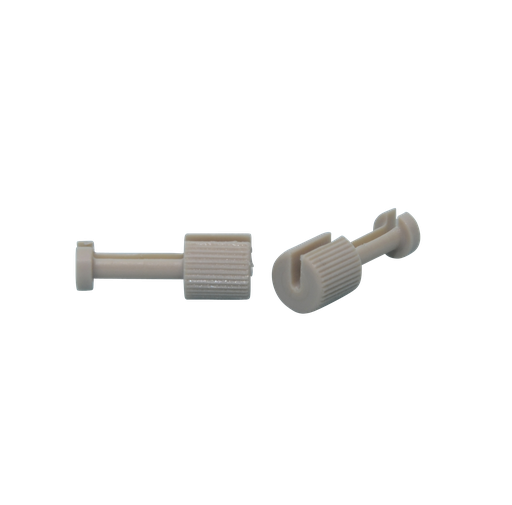 [A2543] Kapillaradapter zur Nutzung der AZURA Kapillarführung mit 1/16 und 1/32 Zoll Kapillaren. Set aus 5.