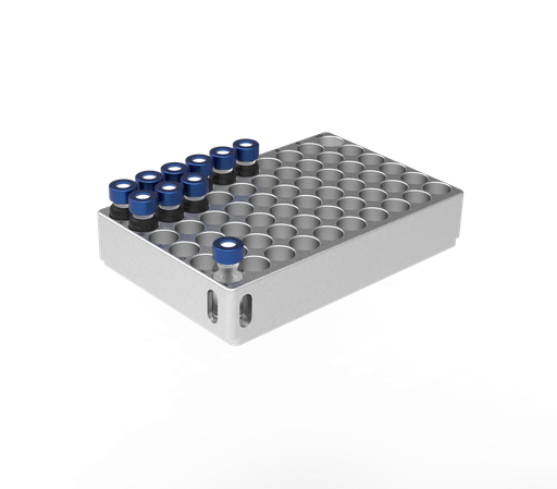 [A51041] Probenständer 60 x 1.5 mL Vials für LH 8.1 Robotic Cooler oder Probenhalter