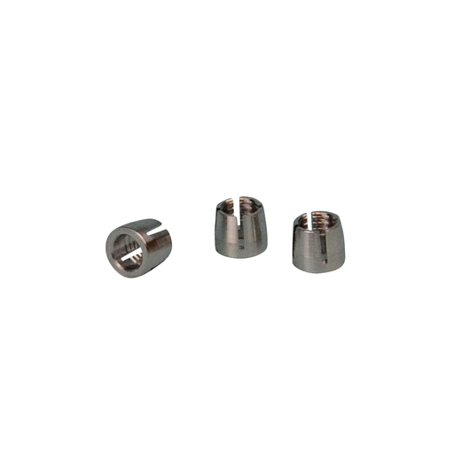 [A7215] Split-grooved clamp ring for 1/8" capillary, Titanium, for 1/8" Port UNF 1/4-28, 1 pcs.