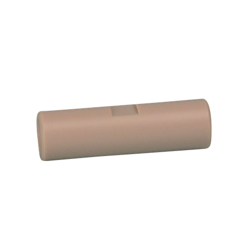 [A7220] Coupling for 1/8" capillaries, PEEK, 1/8" (UNF 1/4-28) to 1/8" (UNF 1/4-28), 1 pcs.