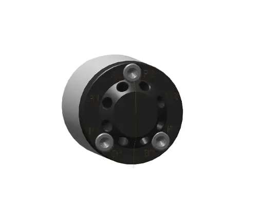 [AVM38AJ] AZURA® V 4.1 Ventil, symmetrisches 8Port Special Pos o. Antrieb, 1200 bar, 1/16" 10-32 UNF, 0.3 mm Bohrung, SST-DLC/Vespel 