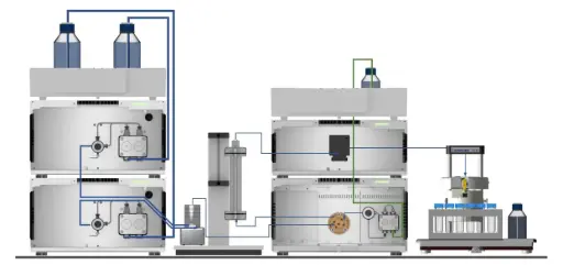 [744 403 122] AZURA Prep.-250 gradient HPG (200 bar / 20 MPa)